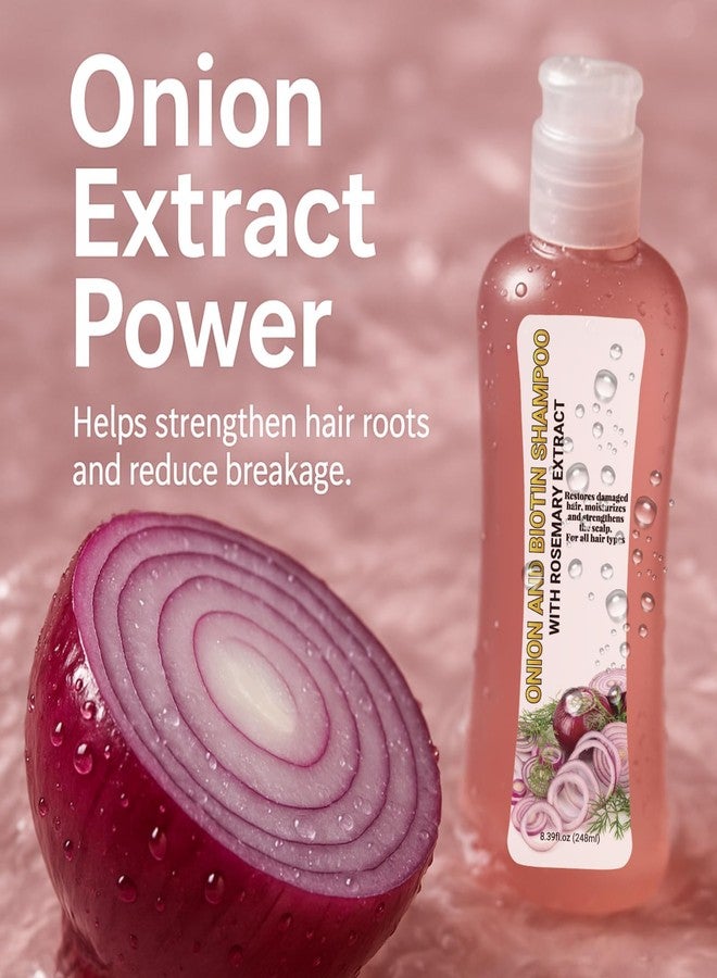 GROEI Onion & Biotin Hair Growth Shampoo — 248 ml Concentrated • Sulfate-Free • Rosemary + Citric Acid • Strengthens, Hydrates & Reduces Breakage - Image 5